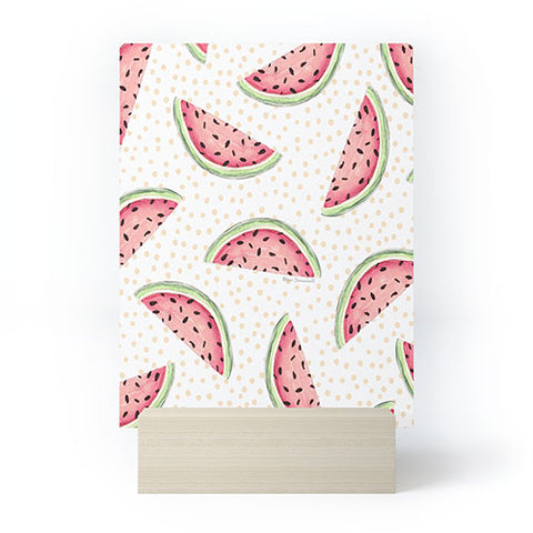 Madart Inc. Tropical Fusion 18 Watermelon Mini Art Print