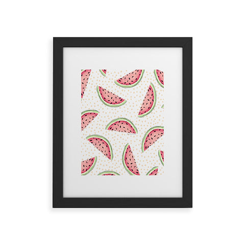 Madart Inc. Tropical Fusion 18 Watermelon Framed Art Print