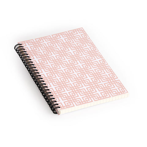 Madart Inc. Tropical Fusion 5 Peachy Pattern Spiral Notebook