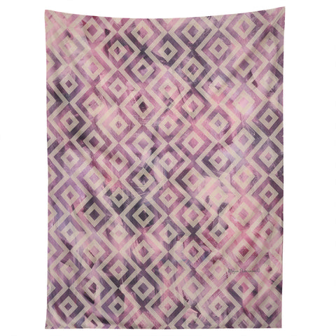 Madart Inc. Tropical Fusion 8 Mauve Diamonds Tapestry