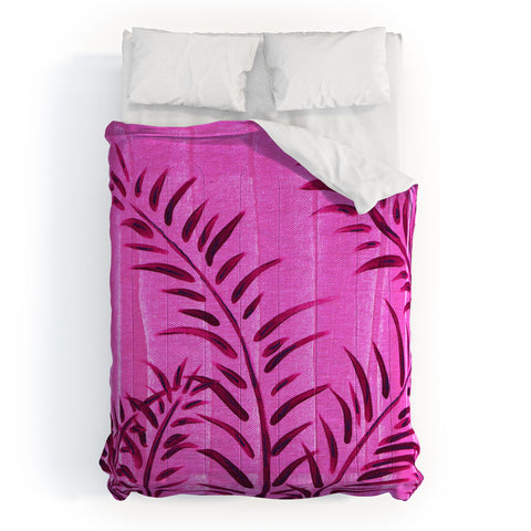 Madart Inc. Tropical Splash Pink Comforter