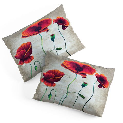 Madart Inc. Vibrant Poppies II Pillow Shams