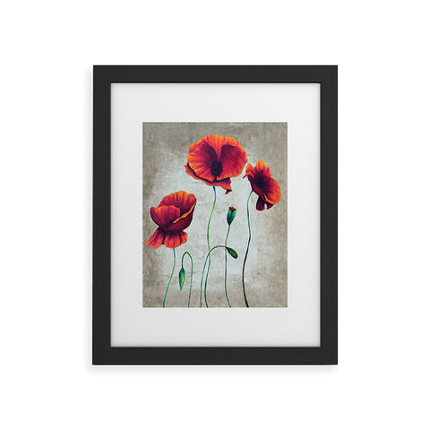 Madart Inc. Vibrant Poppies II Framed Art Print