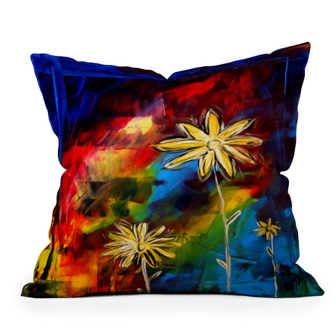 Madart Inc. Visual Feast Throw Pillow
