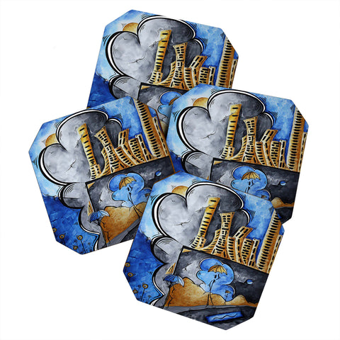 Madart Inc. Walk In The Park Coaster Set