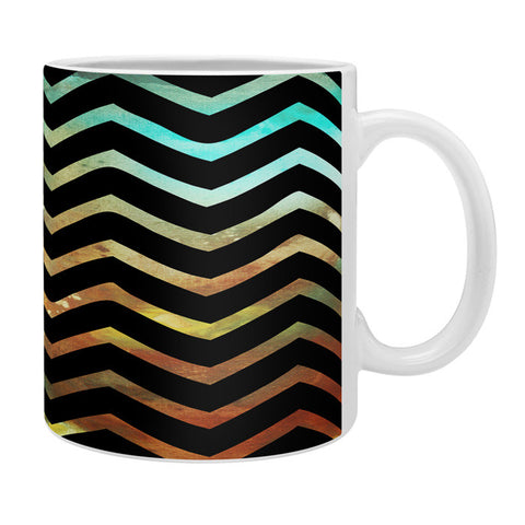 Madart Inc. Wavy Chevron Lava Flows Coffee Mug