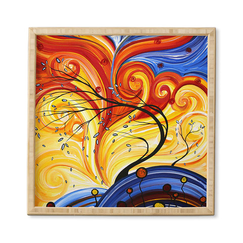Madart Inc. Whirlwind Framed Wall Art