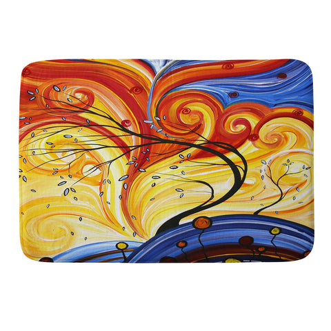Madart Inc. Whirlwind Memory Foam Bath Mat