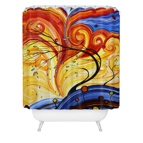 Madart Inc. Whirlwind Shower Curtain