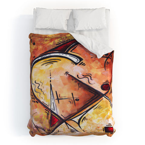 Madart Inc. Wild At Heart Duvet Cover