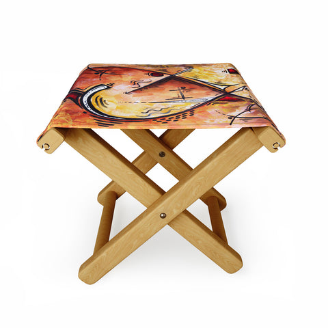 Madart Inc. Wild At Heart Folding Stool