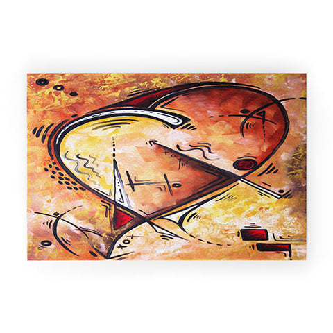 Madart Inc. Wild At Heart Welcome Mat