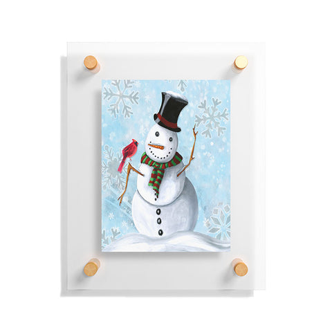 Madart Inc. Winter Cheer 1 Floating Acrylic Print