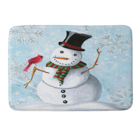 Madart Inc. Winter Cheer 1 Memory Foam Bath Mat