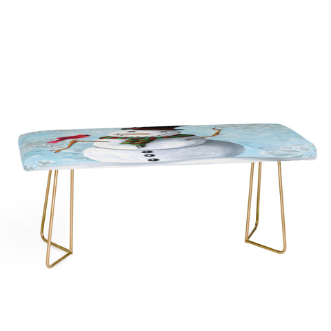 Madart Inc. Winter Cheer 1 Bench