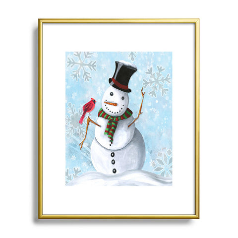 Madart Inc. Winter Cheer 1 Metal Framed Art Print