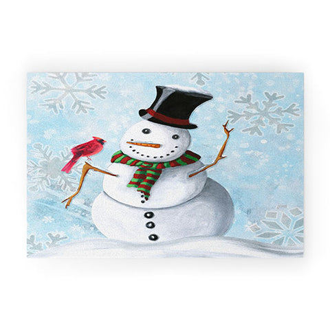 Madart Inc. Winter Cheer 1 Welcome Mat