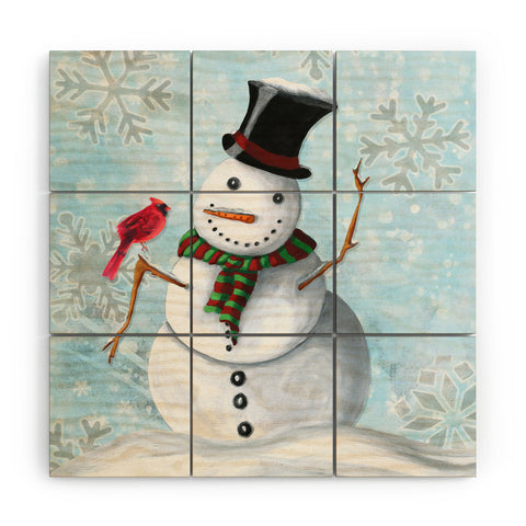 Madart Inc. Winter Cheer 1 Wood Wall Mural