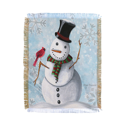 Madart Inc. Winter Cheer 1 Throw Blanket