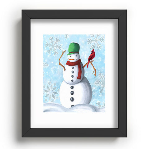 Madart Inc. Winter Cheer 2 Recessed Framing Rectangle