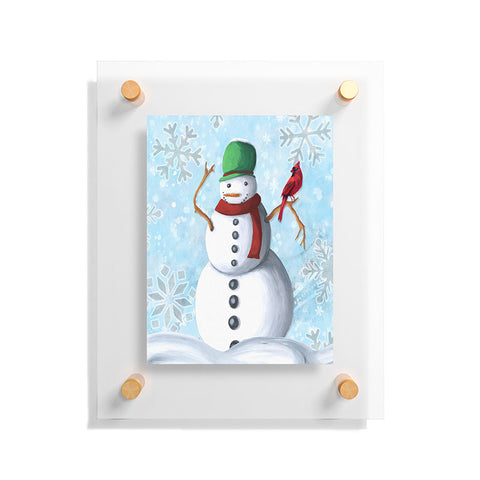 Madart Inc. Winter Cheer 2 Floating Acrylic Print