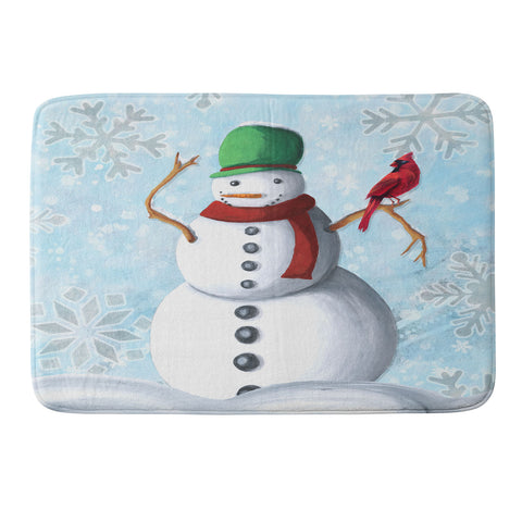 Madart Inc. Winter Cheer 2 Memory Foam Bath Mat