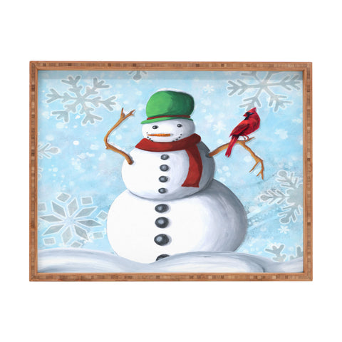 Madart Inc. Winter Cheer 2 Rectangular Tray