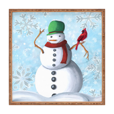 Madart Inc. Winter Cheer 2 Square Tray
