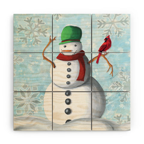 Madart Inc. Winter Cheer 2 Wood Wall Mural