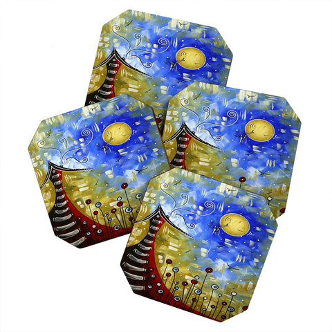 Madart Inc. Winter Solice Coaster Set