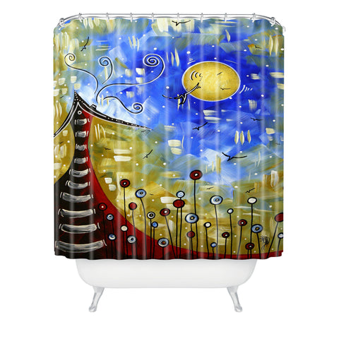 Madart Inc. Winter Solice Shower Curtain