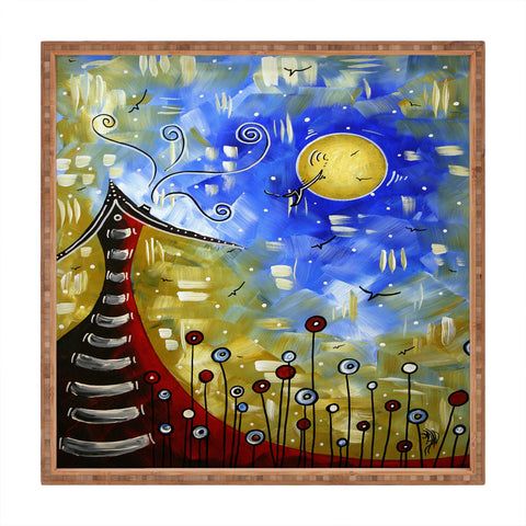 Madart Inc. Winter Solice Square Tray