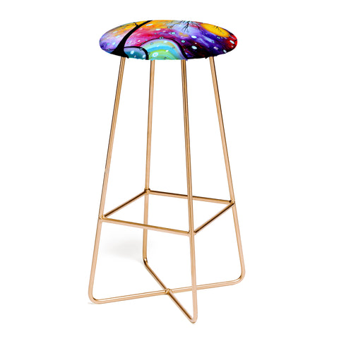 Madart Inc. Winter Sparkle Bar Stool