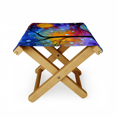 Madart Inc. Winter Sparkle Folding Stool