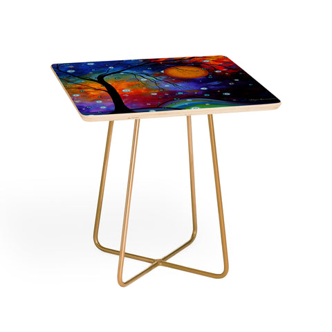 Madart Inc. Winter Sparkle Side Table