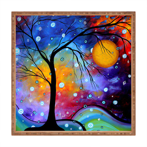 Madart Inc. Winter Sparkle Square Tray