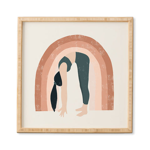 Madeline Kate Martinez a good start Framed Wall Art