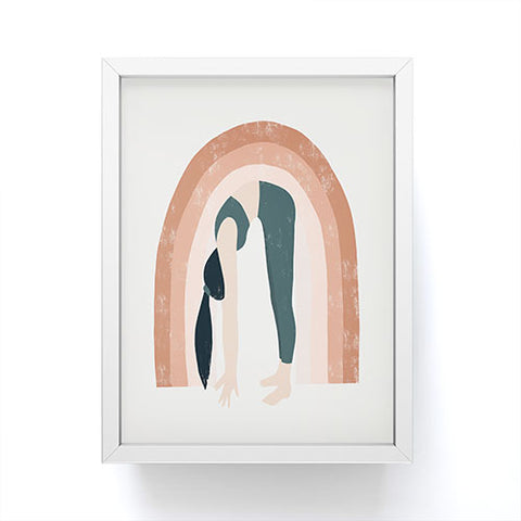 Madeline Kate Martinez a good start Framed Mini Art Print