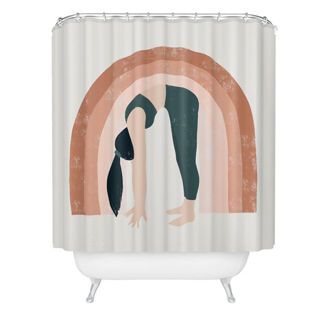 Madeline Kate Martinez a good start Shower Curtain
