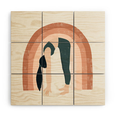 Madeline Kate Martinez a good start Wood Wall Mural