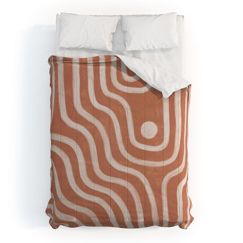 Madeline Kate Martinez canyon flow Comforter