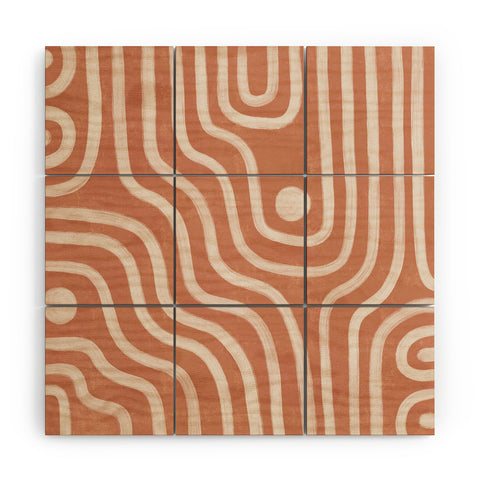 Madeline Kate Martinez canyon flow Wood Wall Mural