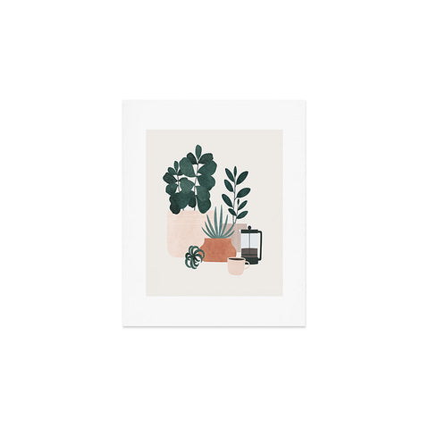 Madeline Kate Martinez Coffee Plants x The Sill Art Print