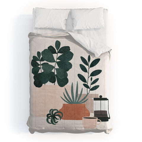 Madeline Kate Martinez Coffee Plants x The Sill Comforter
