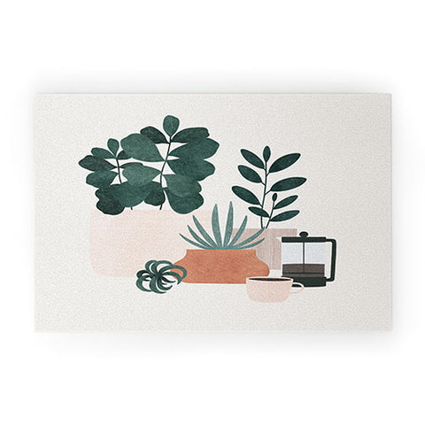 Madeline Kate Martinez Coffee Plants x The Sill Welcome Mat