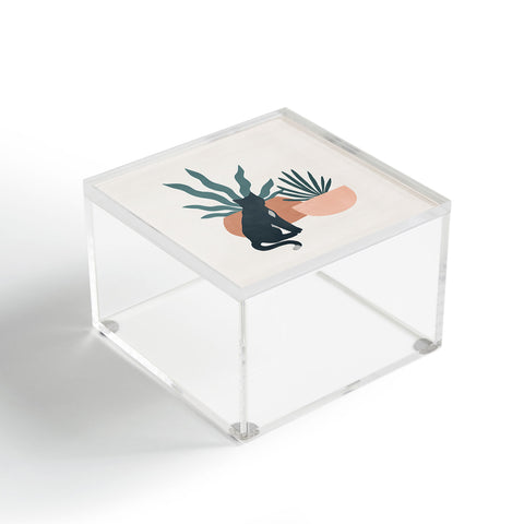 Madeline Kate Martinez flora and fauna Acrylic Box