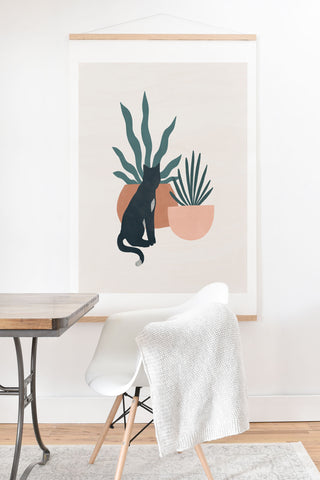 Madeline Kate Martinez flora and fauna Art Print And Hanger