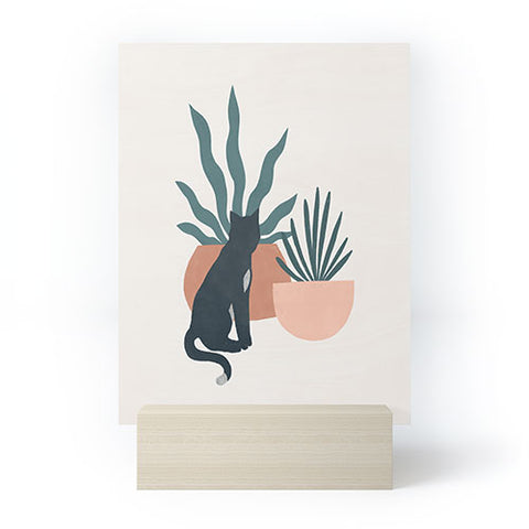 Madeline Kate Martinez flora and fauna Mini Art Print