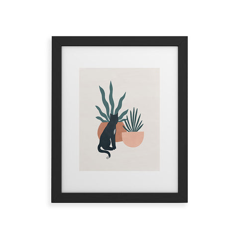 Madeline Kate Martinez flora and fauna Framed Art Print