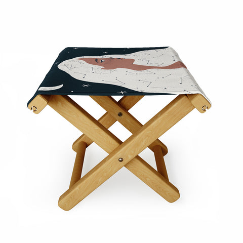 Madeline Kate Martinez keeper of stars Folding Stool